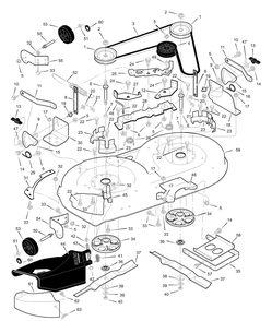 Part Location Diagram of 690220E700 Murray Arm, Idler